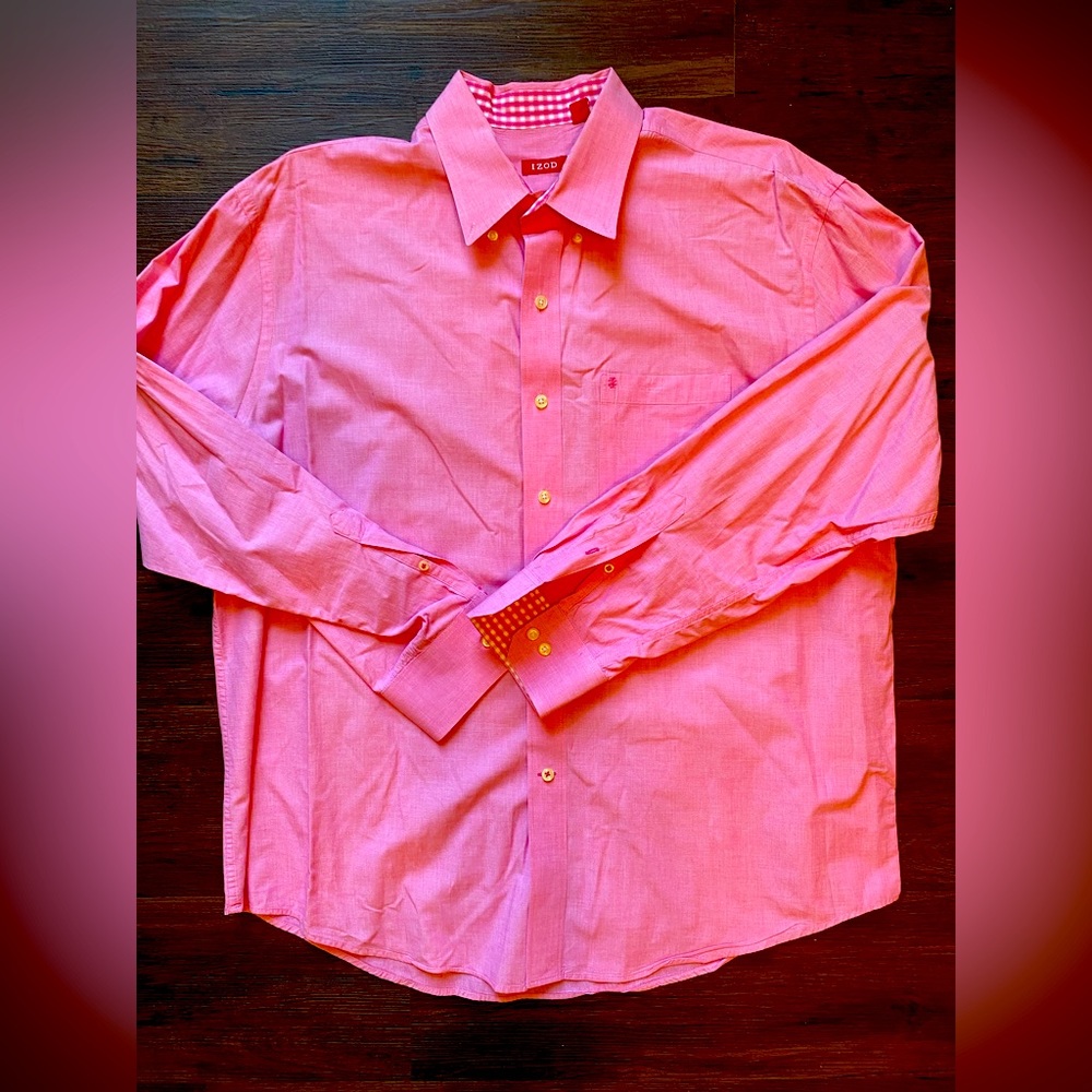 Izod long sleeve dress shirt XL